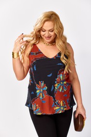 Модель 0346-2 дизайн цветы, абстракция AVENUE