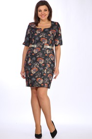 Модель 725 Изумрудный в цветочки Lady Style Classic