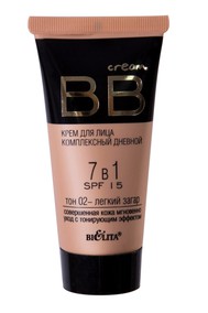 BB cream тон 02 - легкий загар 4810151017606 BB cream тон 02 - легкий загар 4810151017606