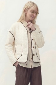 Модель 1829В молочный/коричневый Lokka