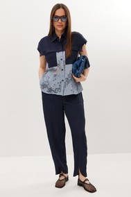 Модель 2713 синий+голубой Магия Моды