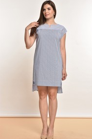 Модель 1342 Голубой в полоску Lady Style Classic