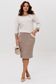 Модель 786-2 коричневый с бежевым Галеан Cтиль