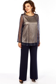 Модель 1407 синий Милора-стиль