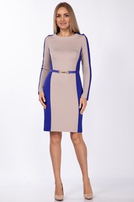 Модель 682 Васильковый с пудровым Lady Style Classic