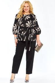 Модель 2446 черный, белый Элль-стиль