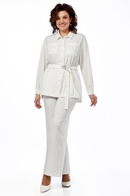 Модель 11650 белый в полоску LaKona