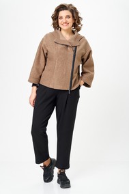 Модель 1357-2 светлый латте+чёрный Michel Chic