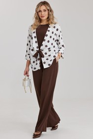 Модель 2298 коричневый+белый KALORIS