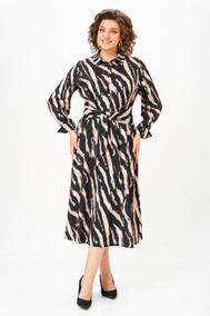 Модель 887.2 черный, принт капучино «разводы» Swallow