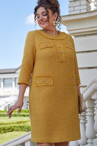 Модель 22853 дизайн клетка желтый VITTORIA QUEEN