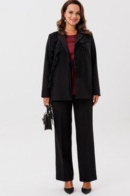 Модель 1121 черный+винный Vilena fashion