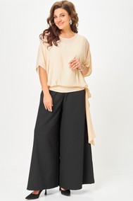 Модель 1287 черный+бежевый Anastasia MAK