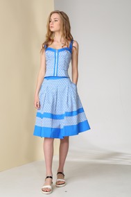 Модель 56219 белый с голубым Golden Valley