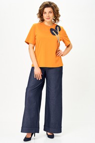 Модель 1368-1 манго + синий Michel Chic