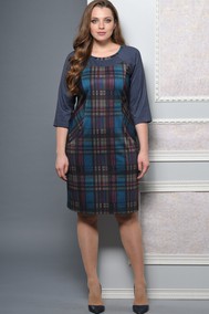 Модель 1160 синий с зеленым Lady Style Classic
