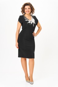 Модель 973Б черный с белым Solomea Lux