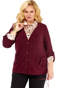 Модель А-541/11 бордовый Элль-стиль