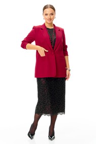 Модель 7710 бордо блеск и черный. T&N