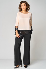 Модель 1328 бежево-черный Мишель стиль