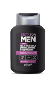 Лосьон после бритья для кожи, склонной к раздражениям, без спирта Belita for Men 250 мл