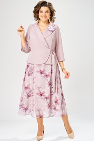 Модель 922/1-12 пудровый/розовые цветы Bonna Image