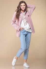 Модель А-1860 пыльно розовый Линия-Л