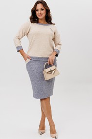 Модель 786-1 серый с бежевым Галеан Cтиль