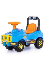 Автомобиль Джип-каталка (голубой)