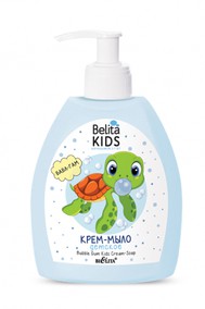 Детское крем-мыло «Бабл Гам» Belita Kids.Для мальчиков 3-7 лет 300 мл