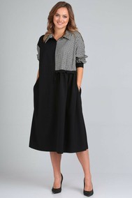 Модель 7764 черный+клетка Tvin