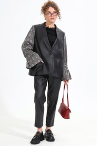 Модель 950-1 чёрный+серая клетка NikVa