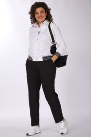 Модель 868 белый+черный Vilena fashion