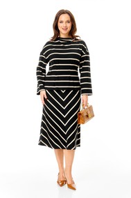 Модель 7732 черный в полоску.   T&N