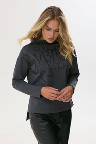 Модель 3570 * графит с принтом ЛЮШе