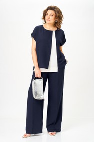 Модель 1676 Темно-синий Орхидея Люкс