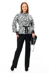 Модель 7725 серый дизайн «сердечки» и черный. T&N