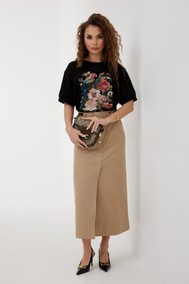 Модель 4391-4 Черный+принт Vesnaletto