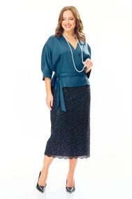 Модель 7706 синий морской блеск и черный T&N