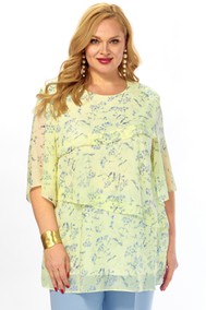 Модель 2465а/1 лимонный, голубой Элль-стиль