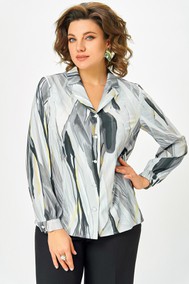 Модель 772.5 Принт  серо-бежевые разводы Swallow