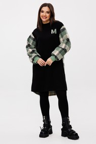 Модель 2159 зеленый+клетка Michel Chic