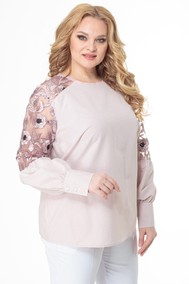Модель 845 с гипюром тона нюд Anelli