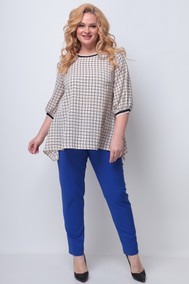Модель 1247 синий, клетка Michel Chic