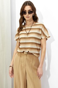 Модель 4350 оттенки бежево-коричневый ЛЮШе