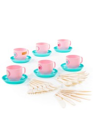 Набор детской посуды Минутка на 6 персон (V4) (30 элементов) (в сеточке)