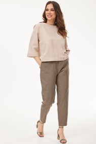 Модель 1245+1255 Бежевый+Ореховый Mirolia