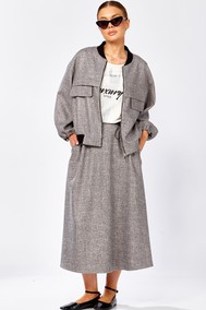 Модель 1384 серый Милора-стиль