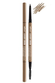 Карандаш для бровей ультратонкий механический LUXURY Brow тон 598 medium brown