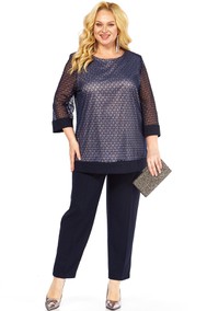 Модель 2435/1 темно-синий Элль-стиль